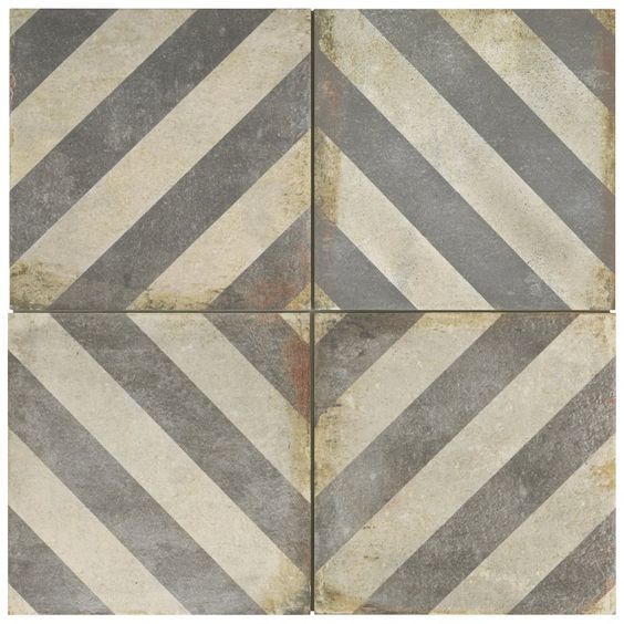 Porcelanato Danticatto Decor Obliqua Antideslizante 22,5x22,5 cm