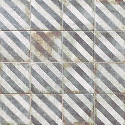 Porcelanato Danticatto Decor Obliqua Antideslizante 22,5x22,5 cm