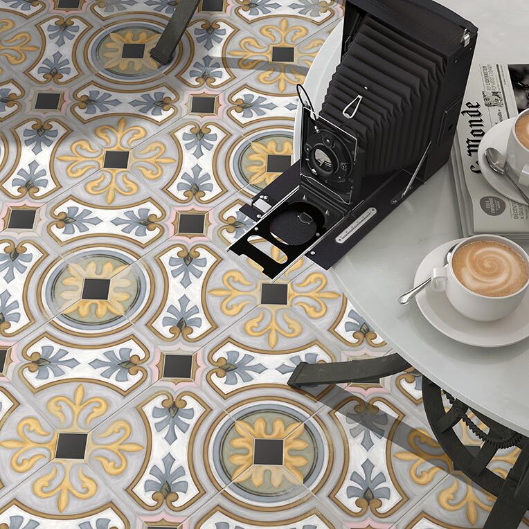 [4P31] Porcelanato Diglas Multicolor Mate 20x20 cm