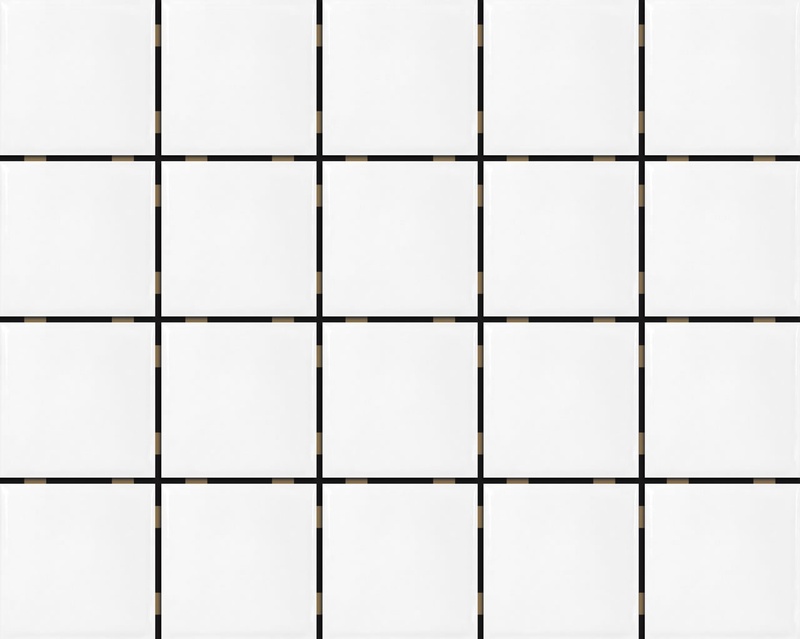 [8028453] Malla Cerámica Galera Branco Mesh Brillante 7,5x7,5 cm