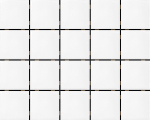 [8028453] Malla Cerámica Galera Branco Mesh Brillante 7,5x7,5 cm