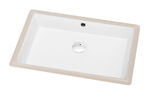 [LX-6211] Lavamanos Rectangular Welt Bajo Cubierta 52x35,5x17 cm Blanco